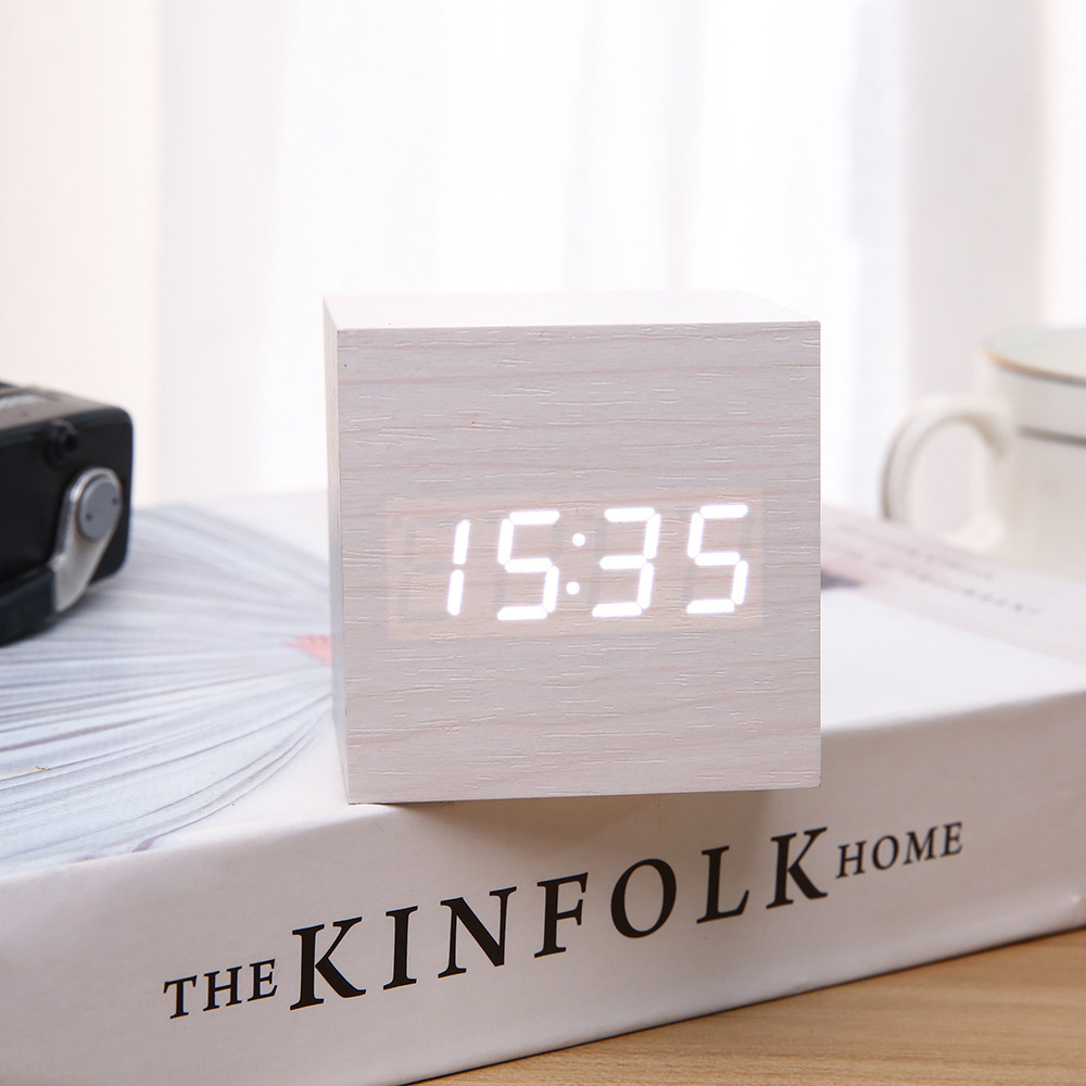 Remarkable Goodz Alva Clock - Wooden Minimalist Clock