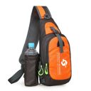 Orange Colorful Sling Bag with Water Slot