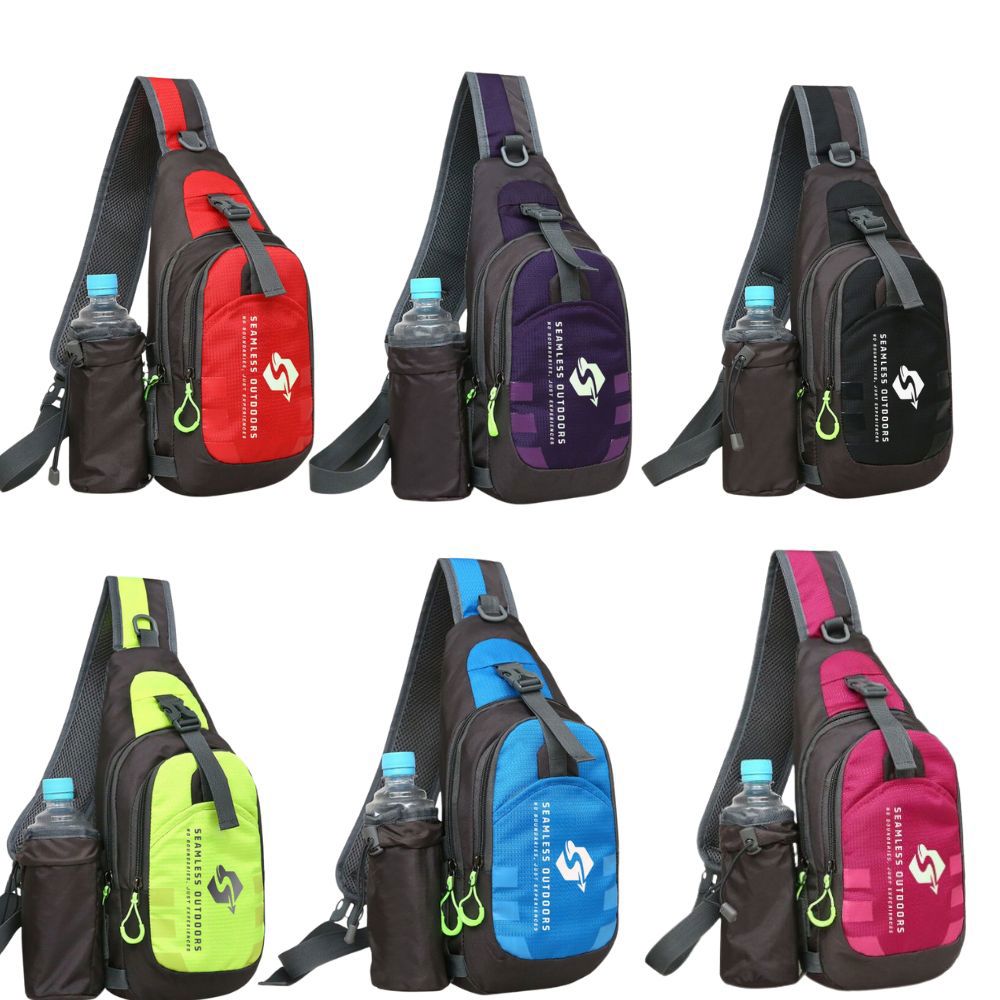 Colorful Sling Bag with Water Slot