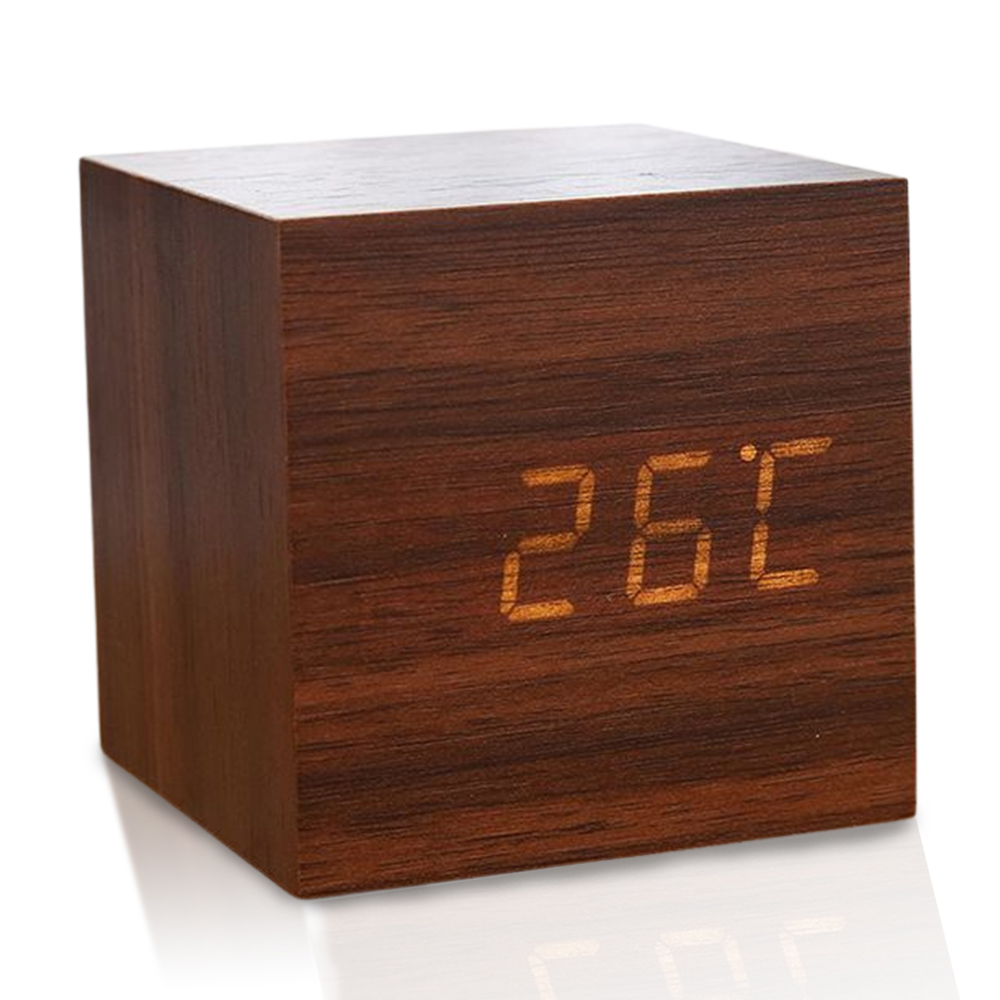 Remarkable Goodz Alva Clock - Wooden Minimalist Clock