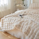 White Soft Space- Comfort Throw