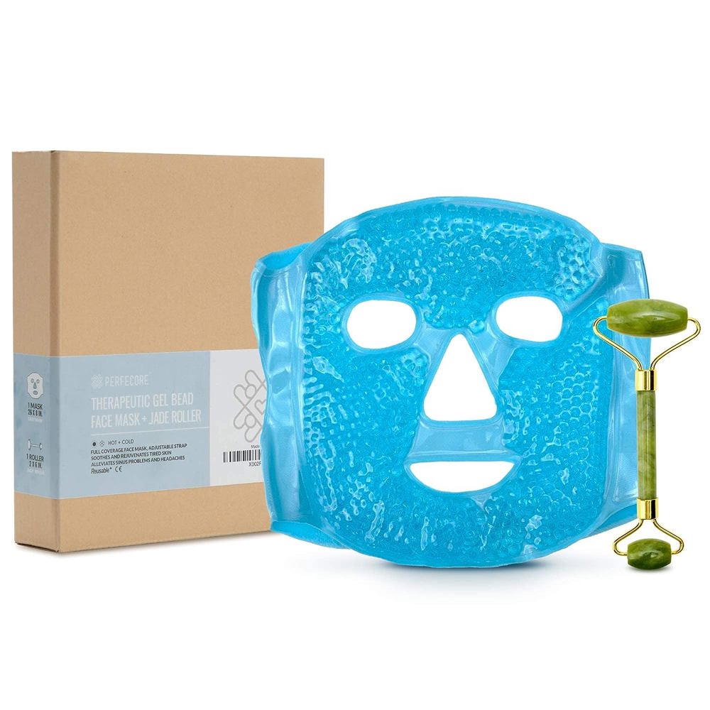 Jade Roller Ice Face Mask Set