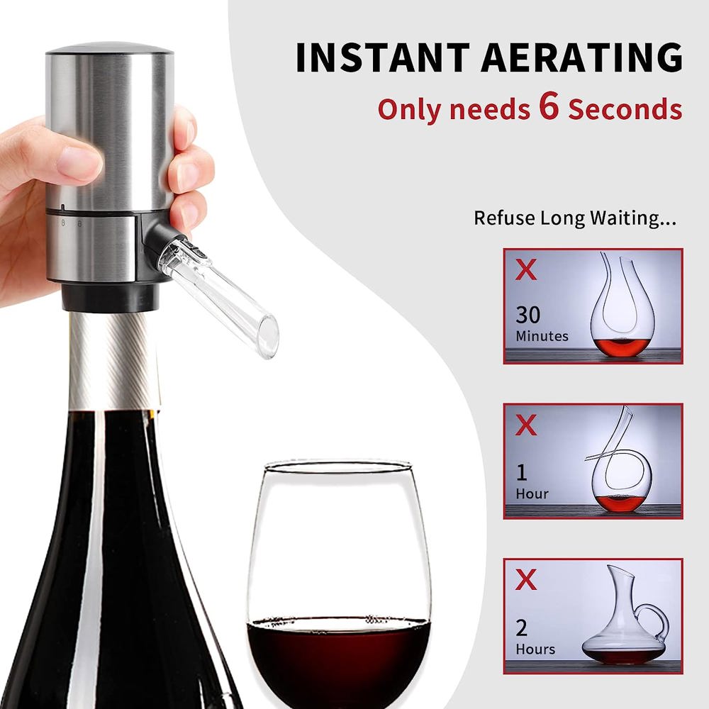  Electric Wine Aerator