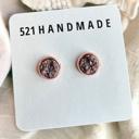  Cocoa Druzy Stud Earrings | Stocking Stuffers