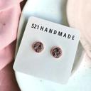  Cocoa Druzy Stud Earrings | Stocking Stuffers