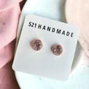  Hazelwood Druzy Stud Earrings