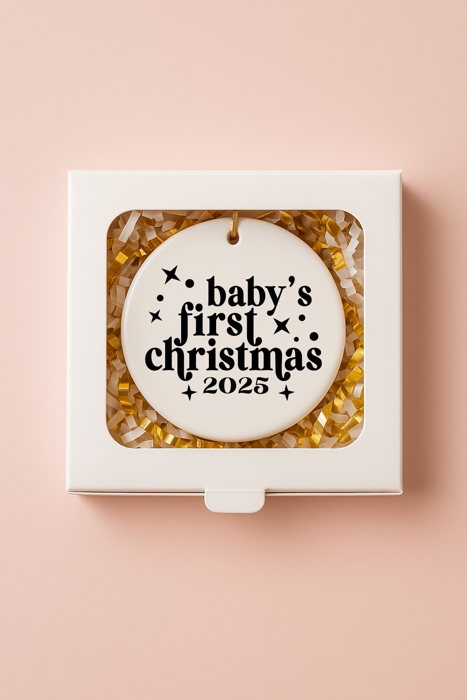 Baby's First Christmas 2025 Ornament 