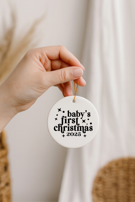 Baby's First Christmas 2025 Ornament 