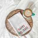  Happy Holidays Christmas Kitchen Towel