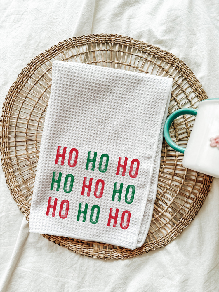 Ho Ho Ho Christmas Kitchen Towel