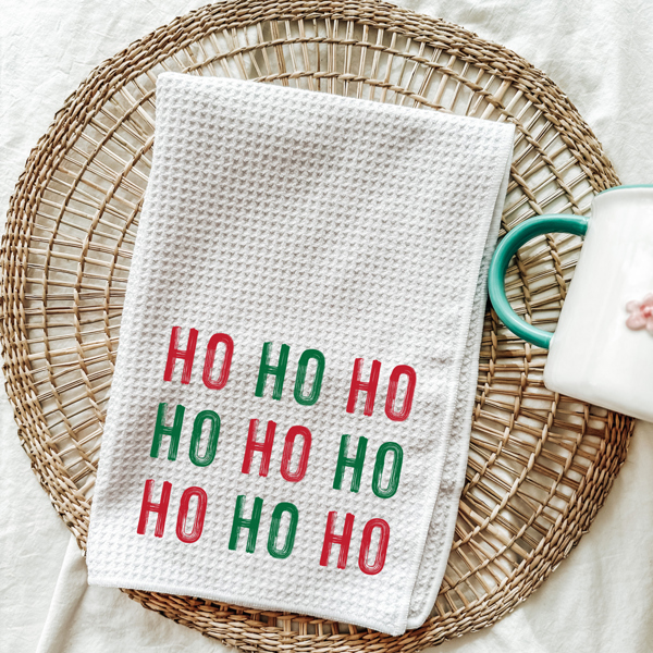 Ho Ho Ho Christmas Kitchen Towel