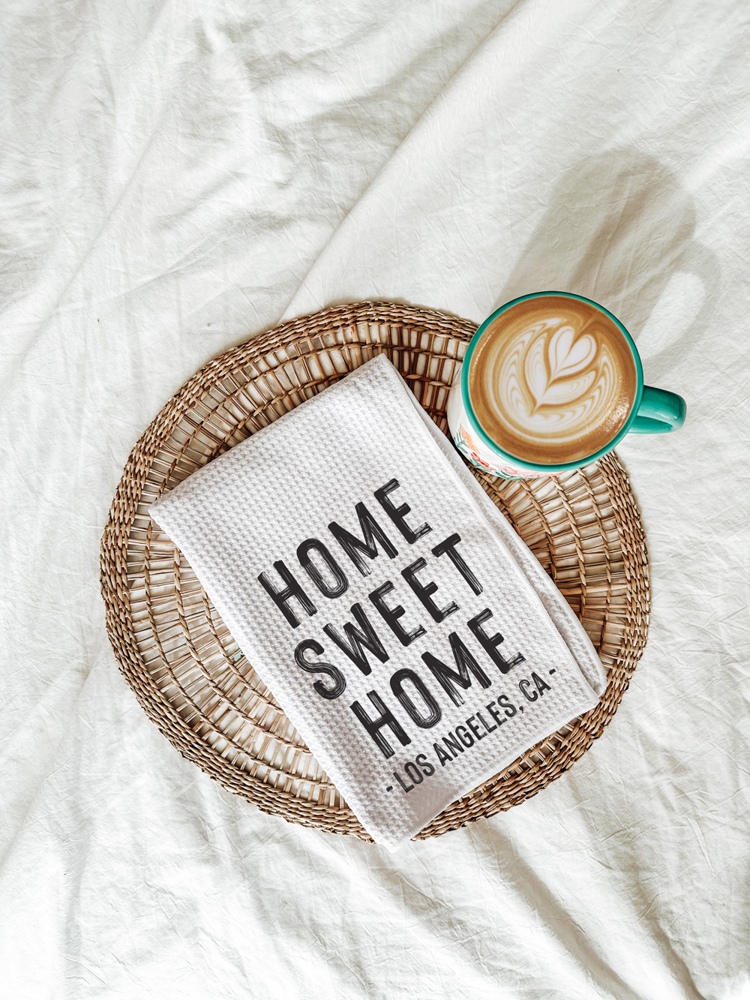 Home Sweet Home Custom City Kitchen Towel