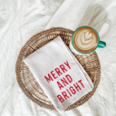  Merry And Bright Christmas Kitchen Towel