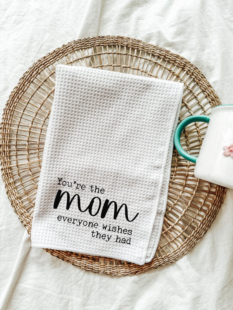 Mother's Day Tea Towel - Kitchen Towel for Moms