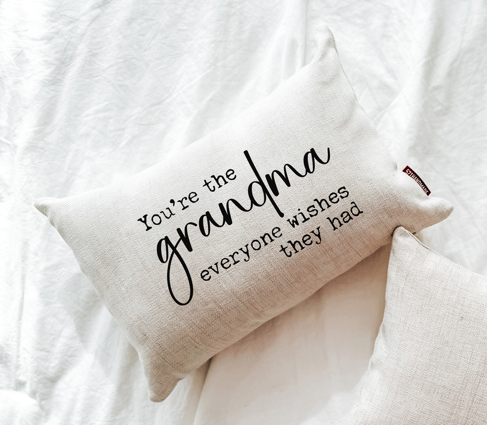 Grandma Quote Pillow for Christmas