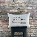  Grandma Quote Pillow for Christmas