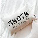  Lumbar Zip Code Pillow