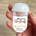  24 Custom Holiday Hand Sanitizer Bottles 