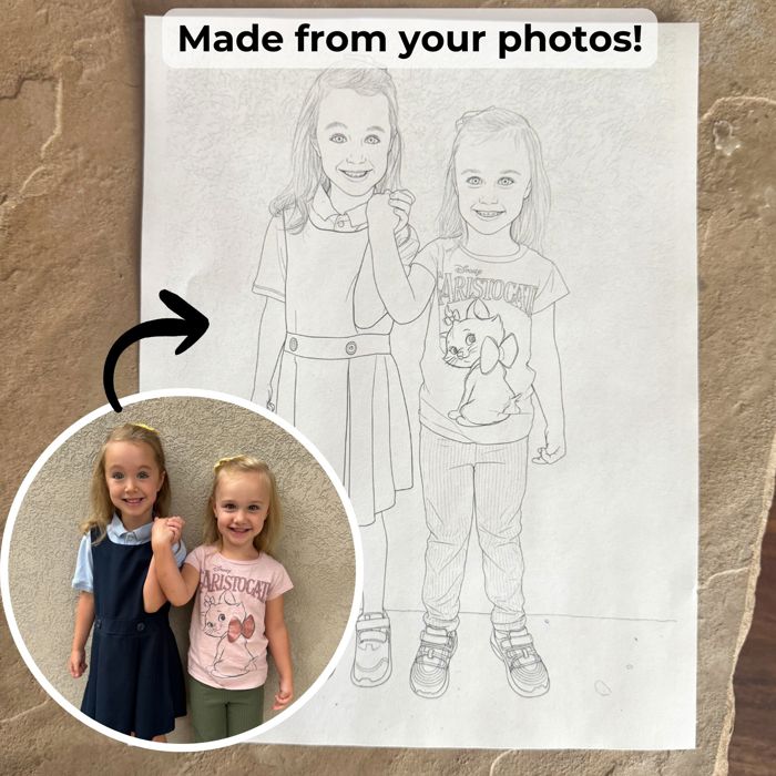 Custom Coloring Book | Made from Your Photos 