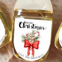  24 Custom Holiday Hand Sanitizer Bottles 