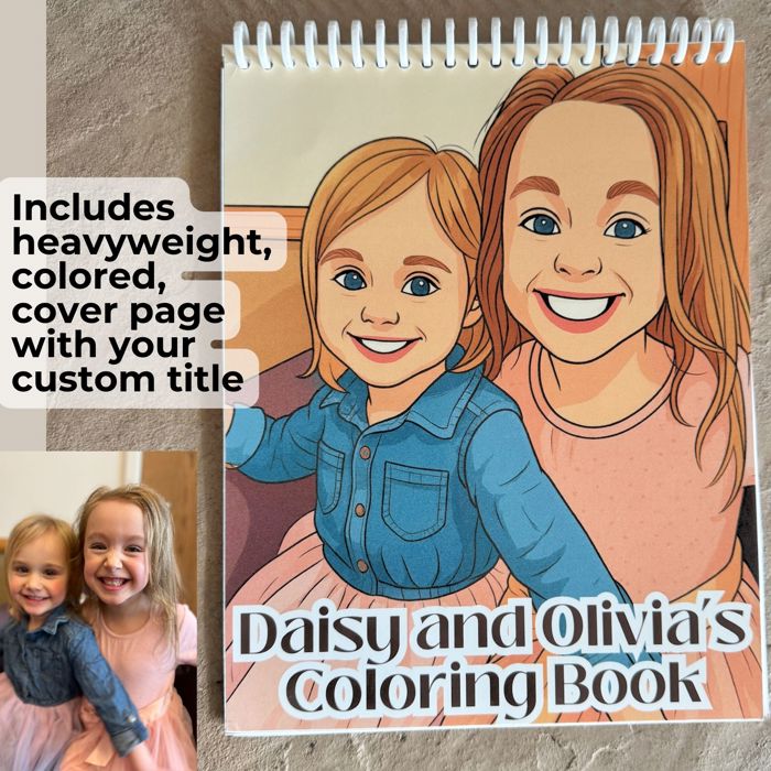 Custom Coloring Book | Made from Your Photos