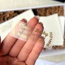  60 Gold Foil Address Labels