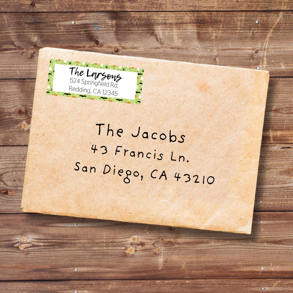 Fall Return Address Label Stickers | 30 Count