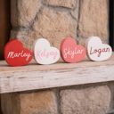  Custom Wooden Heart Decor Shelf Sitters