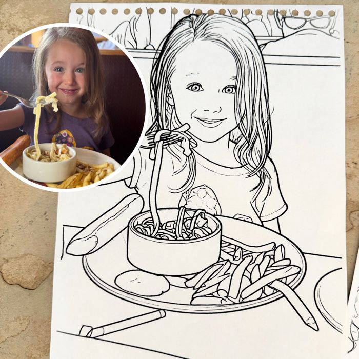Custom Coloring Book | Made from Your Photos