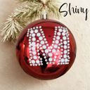  Custom Initial Pearl Ornament