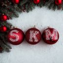  Custom Initial Pearl Ornament