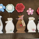  Memorable gifts / wooden flowers / 