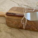  Custom Serving Board with small Spatula