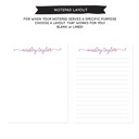  Personalized Notepad | Swash Design