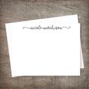  Personalized Stationery | Note Cards Swash Design