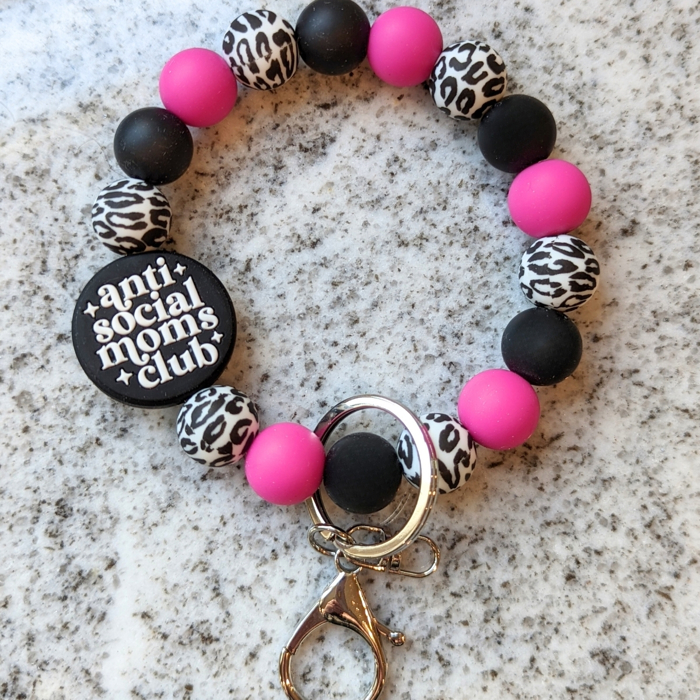 Beaded Wristlet Keychain