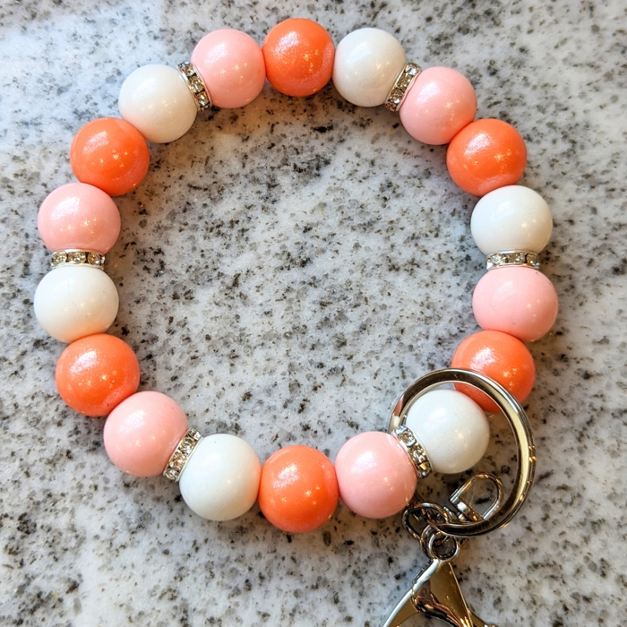 Beaded Wristlet Keychain