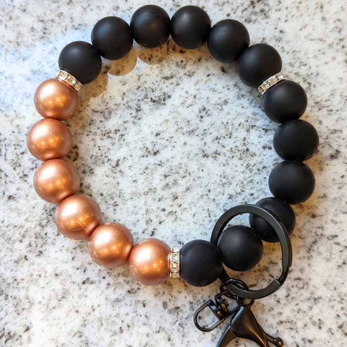 Beaded Wristlet Keychain