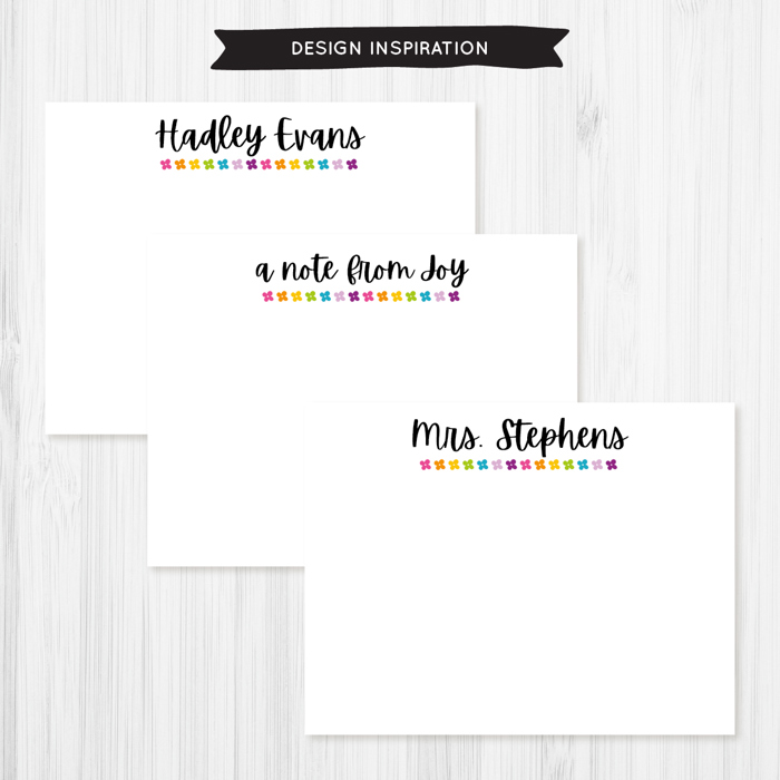 Personalized Stationery Note Cards | Tiny Daisy Design