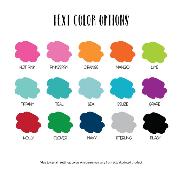 Personalized Stationery Note Cards | Colorful Hearts