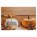  Fall Vinyl Decals | Set of 10