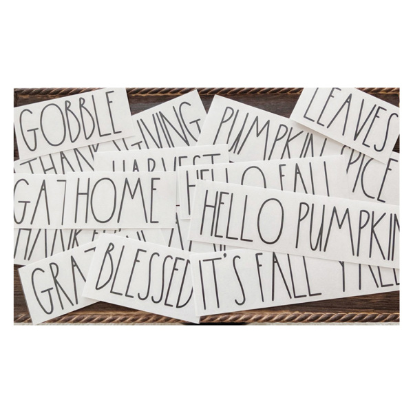 Fall Vinyl Decals | Set of 10