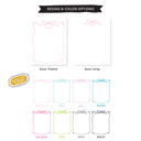  Personalized Cute Coquette Bow Notepad