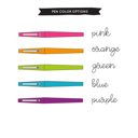  Flair Pen Personalized Notepad | Teacher Note Pad