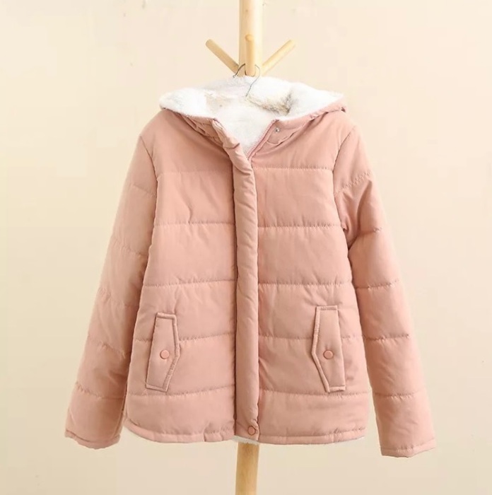 Kids Padded Hoodies Jacket with 2 flag pockets