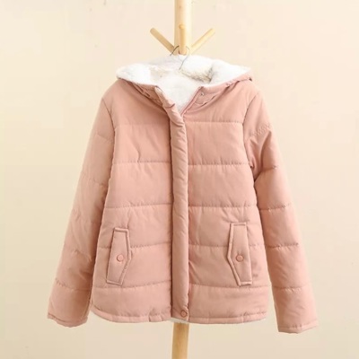 Kids Padded Hoodies Jacket with 2 flag pockets