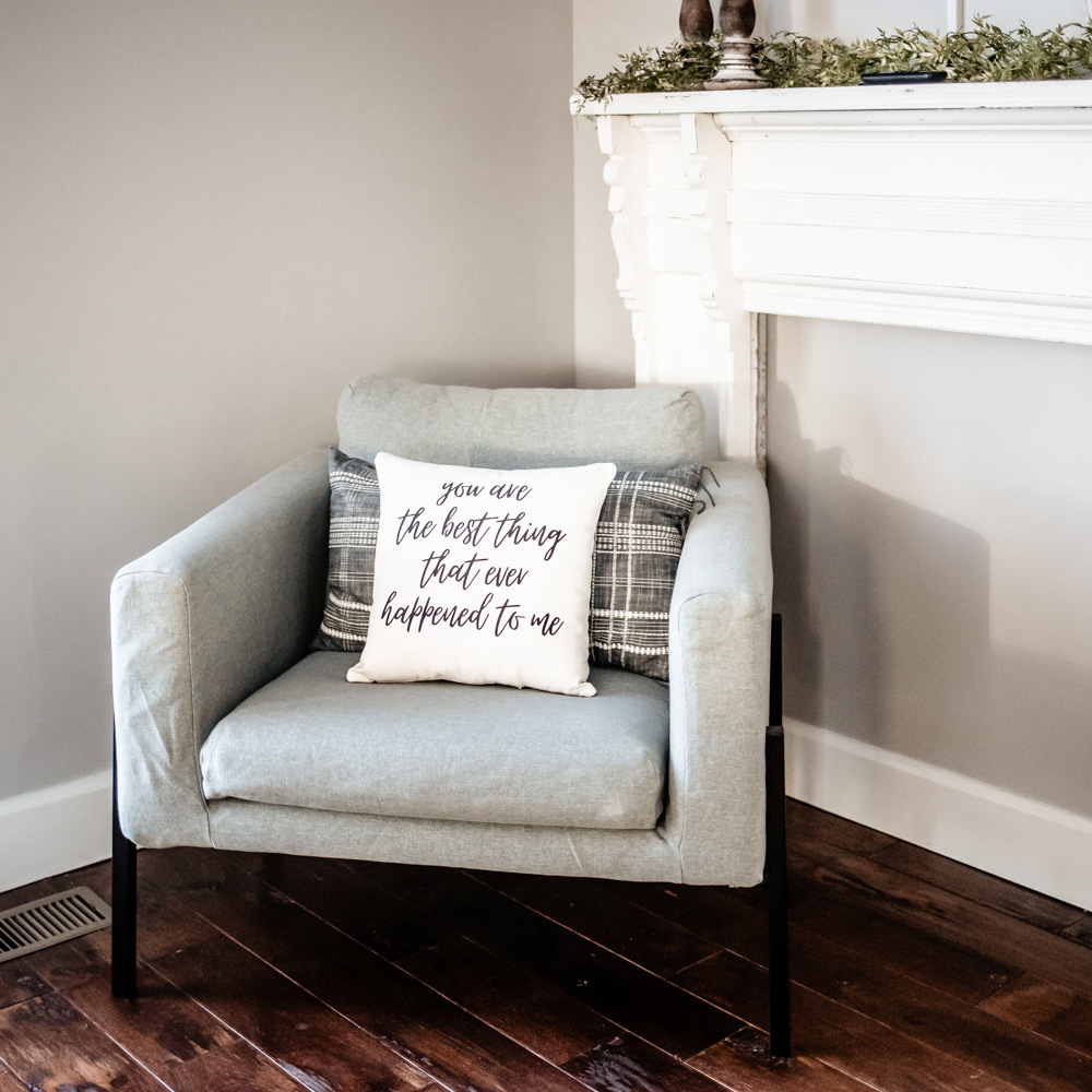 You are the Best Thing Throw Pillow, Wedding or Anniversary Gift for Wife