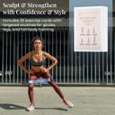  Floral Fabric Resistance Bands – 3-Piece Non-Slip Workout Kit