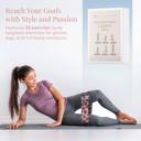  Leopard Print Fabric Resistance Bands – 3-Piece Non-Slip Workout Set