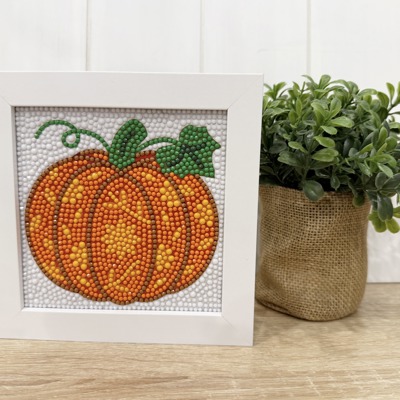 Flower Pumpkin Diamond Art Kit